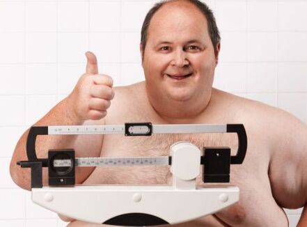 Obezite, erkek gücünün bozulmasının nedenlerinden biridir
